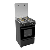 Cuisinière à gaz quatre brûleurs Xunda à prix compétitif, fournisseur d'or, avec four et grill