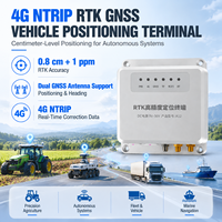 Terminal de positionnement de véhicule 4G NTRIP RTK GNSS, récepteur de niveau centimétrique pour systèmes autonomes et robotique