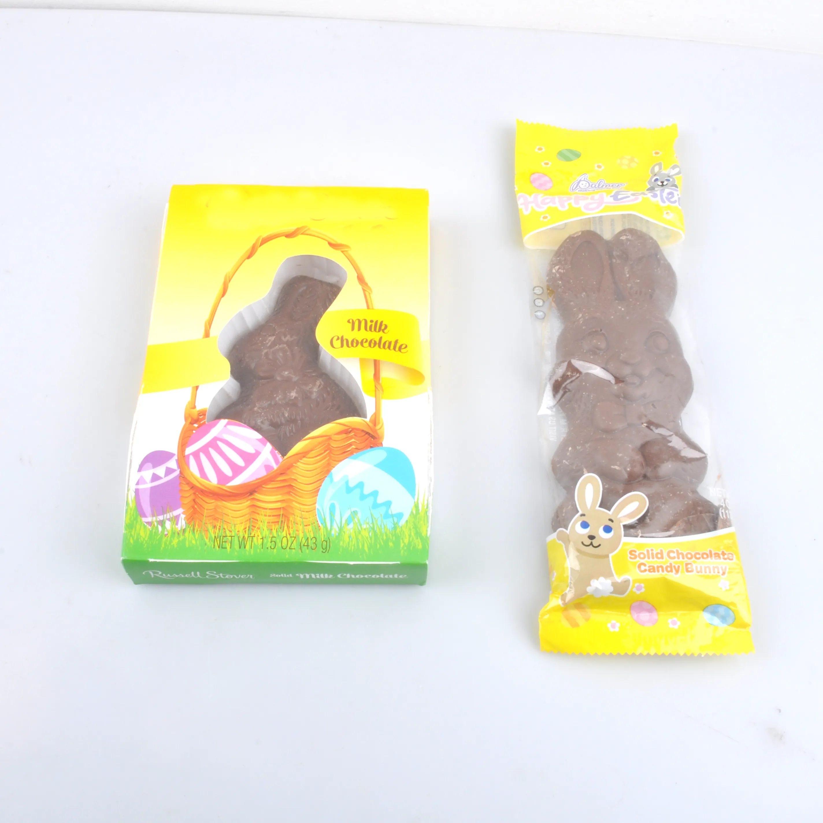 Delicious Food Ice Cream Biscuit Chocolate Halal OEM Box Packaging Solid Color rabbit chocolate 2023