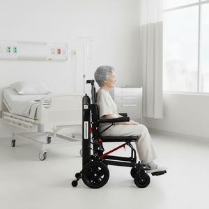 Silla Salvaescaleras Manual Plegable de Aluminio Ligero Mx MXZ-5A-LS, Suministro de Fábrica al por Mayor, Silla Portátil <span class=keywords><strong>para</strong></span> Subir <span class=keywords><strong>Escaleras</strong></span> - Product Image 3