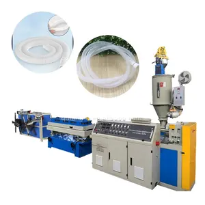 Best-Selling Single Wall Pipe Extrusion Plant, Plastic Extruder to produce air conditioner outlet pipes