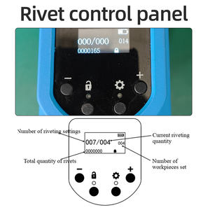 Pistola de remache de ranura de anillo eléctrica ROCOL con remache de enchufe de sellado de Baterí<span class=keywords><strong>a</strong></span> de 18V de grado industrial HD40 - Product Image 4