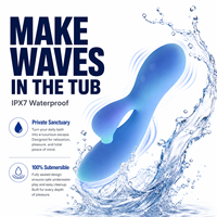 Vibrateur G-Spot pour femmes CRAVE avec 10 vitesses, étanche IPX7, silicone de qualité alimentaire pour peaux sensibles, usage adulte