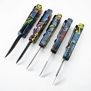 Caja de Regalo con Cuchillo Multiusos de Acero 8cr14 de Alta Dureza, Mango de Aleación de Zinc Impreso en 3D, Cuchillo Creativo y Único para Oficina y Hogar - Product Image 5