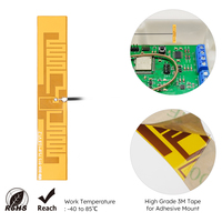 Antenne PCB LoRa omnidirectionnelle à gain élevé, ultra-mince, adhésive, 868 915 MHz, intégrée, à profil bas, microbande coaxiale U.FL