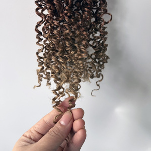 Cheveux à tresser au crochet Yanky Twist de 12 pouces |   Fibre haute température, douce, légère, torsadée à ressort - Product Image 4