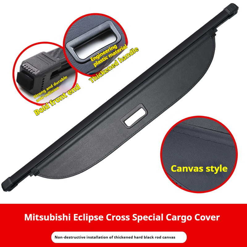 Mitsubishi Eclipse Cross: Negro/Beige de la lona, cuero, estría de carbono