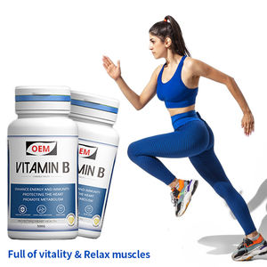 Label pribadi OEM suplemen kesehatan Vitamin B tablet mendukung energi meningkatkan sistem imun - Product Image 5