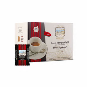Confezione di Caffè Gattopardo Ricco-Flavored da 100 Capsule Compatibile con Macchine Monodose UNO SYSTEM 0,11/Energia per Capsula - Product Image 2