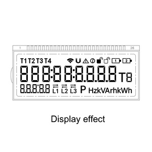 2.6 inch <strong>energy</strong> <strong>meter</strong> <strong>lcd</strong> display screen <strong>segment</strong> <strong>lcd</strong> 10 digits reflective FSTN positive reflective measure digital <strong>lcd</strong> 26 <strong>pin</strong> - Product Image 6