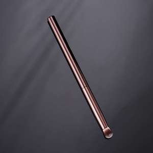 Eyeshadow <b>Brush</b> Single <b>Round</b> Head Blending Synthetic Hair Aluminum Handle 12 Inch Cangzhou Makeup Tool - Product Image 4