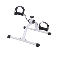 Bicicleta de Ejercicio Portátil Mini, Pedalador para Debajo del Escritorio, Resistencia Ajustable, Ejercicio de Brazos y Piernas, Rehabilitación, Fisioterapia