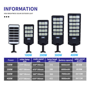 Nuova Lampada Solare Stradale Tutto-in-Uno Impermeabile con Sensore di Movimento, Illuminazione Integrata per Cortili e Strade - Product Image 2