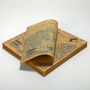 Papiers sulfurisés premium 40g pour sandwichs et burgers, imprimés sur mesure pour l'industrie alimentaire et la pizzeria, emballages pour pain - Product Image 4