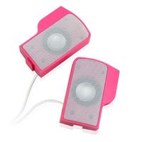 Mini haut-parleur USB portable à clipser en plastique pour ordinateur portable, ordinateur de bureau, tablette, lecteur de musique