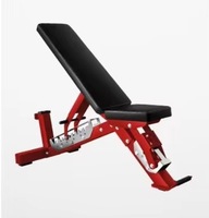 Banc de musculation réglable en métal commercial, pliable, 500 kg, équipement de salle de sport à domicile pour la musculation, exercices efficaces, développé couché