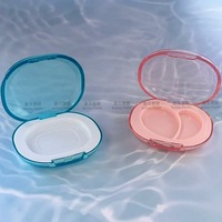 Nouveau produit personnalisé, fard à paupières bicolore hydratant et illuminateur, 6g, boîte en plastique ABS, impression sérigraphique