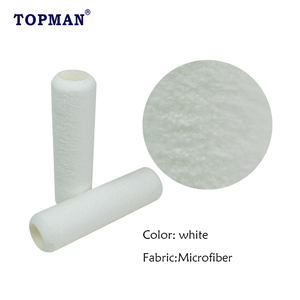 OEM compatible con TOPMAN Industrial/DIY grado 9 pulgadas microfibra pintura <span class=keywords><strong>rodillo</strong></span> recarga cepillo cubierta PP Core - Product Image 3