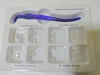 Kit de moules d'impression esthétique pour dents postérieures, pour restauration composite photopolymérisable, outils de remplissage, matériaux dentaires