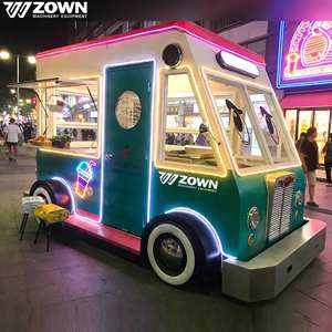 Kiosque alimentaire mobile électrique homologué CE ZOWN, taille et couleur personnalisables, design luxueux, tendance et pratique, foires en plein air - Product Image 1