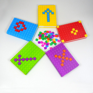 Decompression Silicone Writing Horizontal Line <strong>Notebook</strong> with Decor Cubes Ideal Birthday Building Block Gift <strong>for</strong> <strong>Kids</strong> - Product Image 5