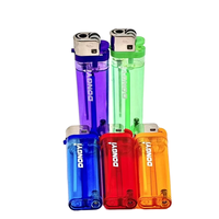 Briquet à gaz classique à huit angles en plastique à silex pour les affaires et les cigarettes Article cadeau de qualité supérieure