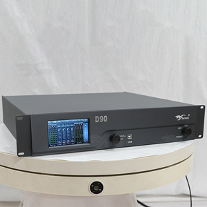 Amplificador de Potencia Digital de 4 Canales, Amplificador de Potencia de Audio Profesional para Escenario con DSP y Dante Integrados - Product Image 3
