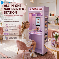 Distributeur automatique de vernis à ongles 24h/24 sans surveillance avec sub-armoires, code QR, vérification des pièces de monnaie et système basé sur le cloud