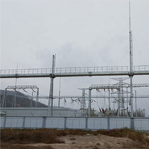 220KV potenza elettrica ad alta tensione struttura in acciaio zincato sottostazione elettrica strutture pali in acciaio struttura - Product Image 6