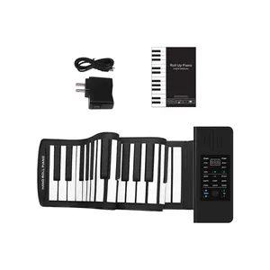 Wholesale 88 keys digital roll up piano with midi out function