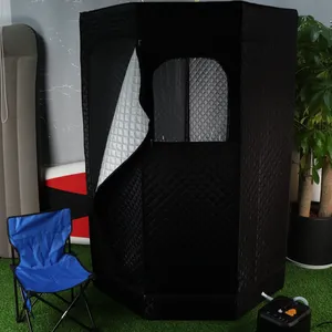 New Foldable Sauna Room Portable Steam Sauna Tent Wet Steaming Promotes Blood Circulation
