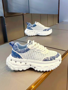 2026 European Style Men's Trendy Sports Casual <b>Shoes</b> Comfortable Slip-On Thick-Soled Mesh Super Breathable Summer <b>Height</b> - Product Image 2