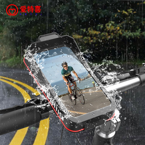 Nouveautés et meilleures offres 2026 Nouveau sac de vélo Écran tactile Antichoc Moto Téléphone portable Mmount Étanche Porte-téléphone de vélo - Product Image 1