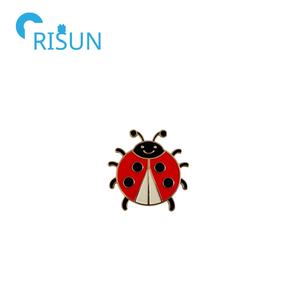 Fabrication de dessin animé mignon Reptile Animal coccinelle insecte broche métal personnalisé Lady <span class=keywords><strong>Bug</strong></span> rouge minuscule coccinelle coccinelle émail épinglette insigne - Product Image 6