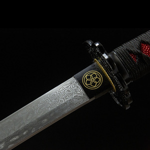 Espada Samurai <span class=keywords><strong>de</strong></span> Acero Forjado Longquan <span class=keywords><strong>de</strong></span> 40 Pulgadas con Patrón Damasco Circular, Modelo <span class=keywords><strong>de</strong></span> Arma <span class=keywords><strong>de</strong></span> Regalo para Cosplay, Serie Blood Eagle Guard - Product Image 3