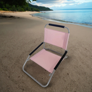 Chaise de plage de <span class=keywords><strong>camping</strong></span> pliable à siège bas pour l'extérieur - Product Image 3