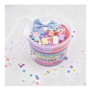 Colorful Durable Puff <b>Slime</b> DIY Non-Toxic Handmade Pack Smooth Squishy Entertainment Playdough Fun for Kids Bulk Toys - Product Image 5