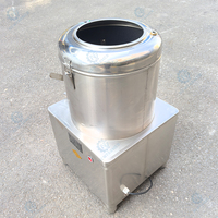 Efficiënte schilmachine voor cassave, aardappel en zoete aardappel, industriële aardappelverwerkingsmachine voor tropische gewasfabrieken