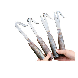V Shaped Fruit Picking Hooks Carbon Steel Manual Longan Toon Harvesting Tools - Product Image 1