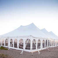 Tente de réception à structure en aluminium, abri temporaire, entrepôt, tente facilement assemblable, carpas pour événements, tentes de stockage pour événements