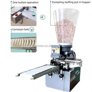 Máquina semiautomática japonesa para Hacer bolas Gyoza Half Moon Momo que hace las máquinas Máquina para Hacer bolas de masa hervida Gyoza de mesa - Product Image 3
