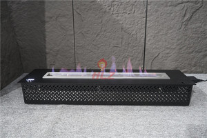 CE moderno camino elettrico interno in metallo pozzo del fuoco con automatico Bio-etanolo bruciatore decorazione per la casa etanolo Kamin inserti riscaldatori - Product Image 3