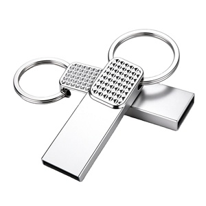 Clé USB miniature en métal personnalisée, nouvelle collection, très demandée, avec boîte cadeau pour cadeaux promotionnels - Product Image 1