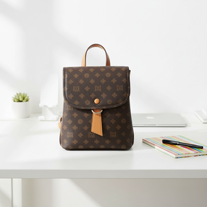 Sac à dos imprimé rétro personnalisable, tendance, simple, grande capacité, sac de voyage, sac à main multifonctionnel - Product Image 5