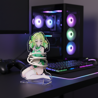 Support personnalisé en acrylique pour anime et dessin animé, enrouleur de câble pour écouteurs, support pour casque