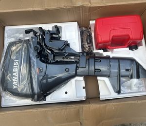 新品 ヤマハビシ 4ストローク船外機 9.8馬力 ガソリン ロングシャフト船外機 - Product Image 4