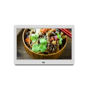 PROS New model full 1080p lcd screen with MP3 MP4 video loop displaying digital photo frame displayer