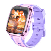 Jam Tangan Pintar Anak Android 4G Whatsapp Panggilan 2 Arah/Video SOS Geo-fence Cuaca, Pengatur Waktu Olahraga Monitor Jarak Jauh Kamera Jam Alarm