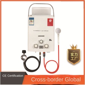 Calentador <span class=keywords><strong>DE</strong></span> AGUA <span class=keywords><strong>DE</strong></span> <span class=keywords><strong>Gas</strong></span> al aire libre alimentado por batería eléctrica portátil para acampar RV Hogar 6L Tipo <span class=keywords><strong>de</strong></span> chimenea <span class=keywords><strong>de</strong></span> <span class=keywords><strong>gas</strong></span> - Product Image 4
