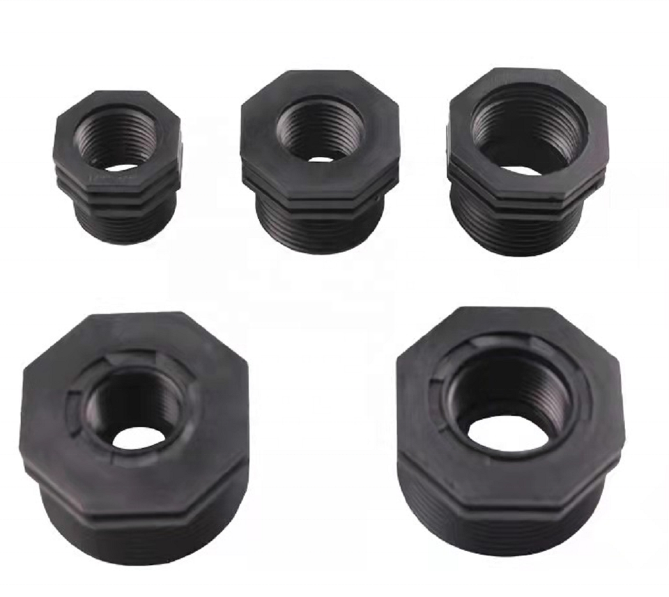Plastic Bushing Thread Reducer With Male & Female Threads, for Drip ...